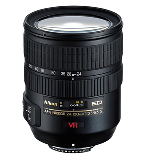 120mm f3.5 5.6G F4G Nikon 防抖变焦广角全画幅单反镜头 尼康