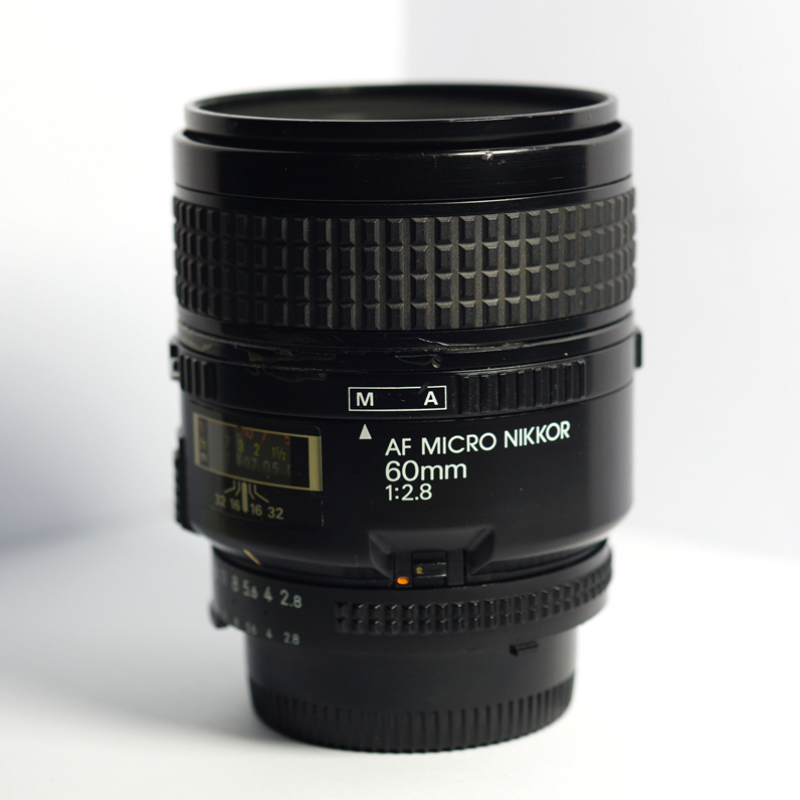 Nikon 尼康AF 微距尼克尔 60mm f/2.8D全画幅大光圈单反微距镜头