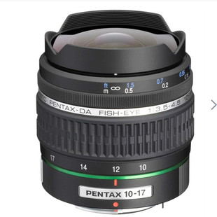 4.5 Pentax宾得10 3.5 ED单反鱼眼镜头风光全景半画幅自动 17mm