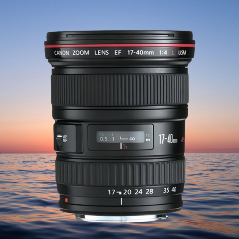 canon佳能17-40mm f4L USM EF全画幅广角变焦单反镜头红圈 EF卡口