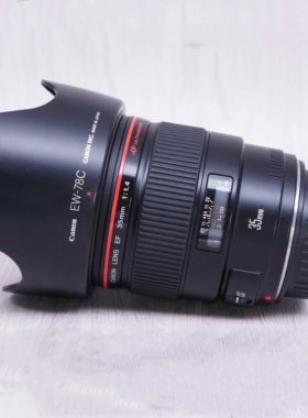 Canon/佳能 EF 14mm F2.8 35mm f1.4 135mm f2 定焦人像虚化镜头