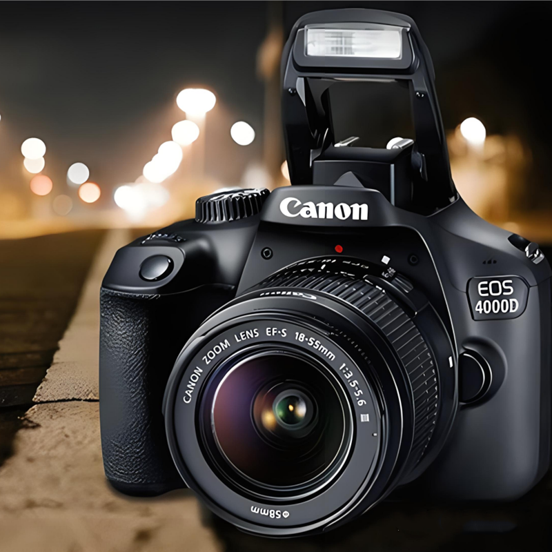 Canon/佳能 4000D 入门级高清单反相机旅游学生家用相机wifi 套机