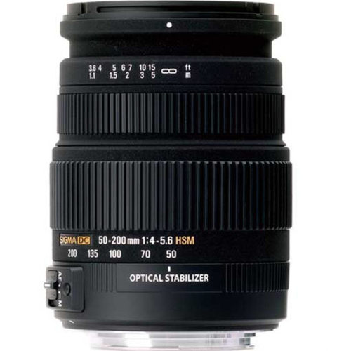 适马50-200mm防抖变焦单反镜头OS