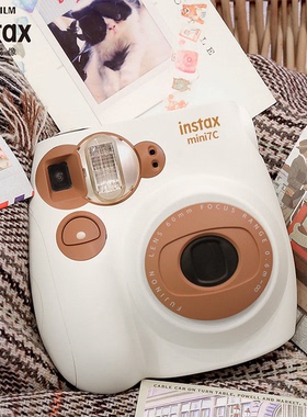 富士Instax mini 7C 拍立得一次性成像相机 复古小巧便捷校园相机