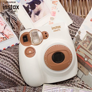 富士Instax mini 7C 拍立得一次性成像相机 复古小巧便捷校园相机
