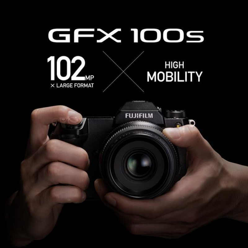 FUJIFLM/富士GFX100S 无反中画幅微单1亿像素专业级防抖微单相机