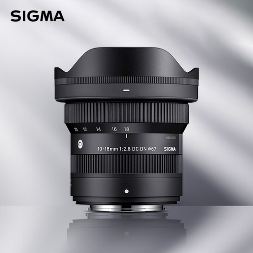 sigma适马10-18mm F2.8 DC DN半画幅微单大光圈广角变焦E卡口镜头