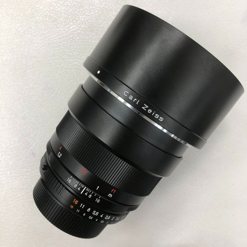 zeiss蔡司85mm f1.4手动定焦单反镜头人像大光圈单反佳能尼康卡口