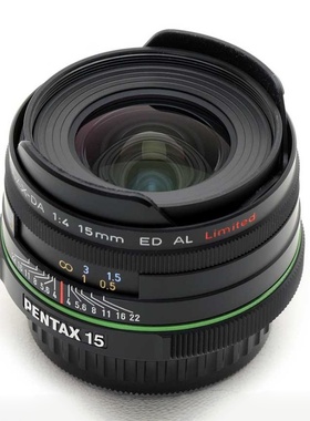 PENTAX宾得HD DA 15mm F4ED AL Limited广角风景风光定焦PK口镜头