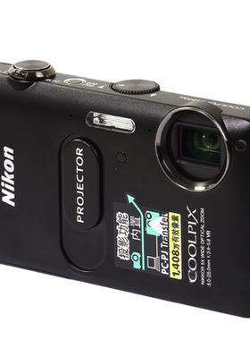Nikon/尼康 COOLPIX S1200pj 便携高清数码相机家用旅游内置投影