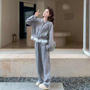 大货 卫衣拼接套装 9220/P195/K318图片