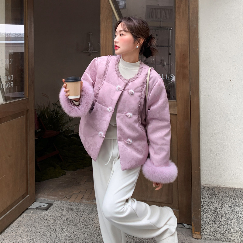 大货已出 新中式羽绒服 899 P365 K548图片