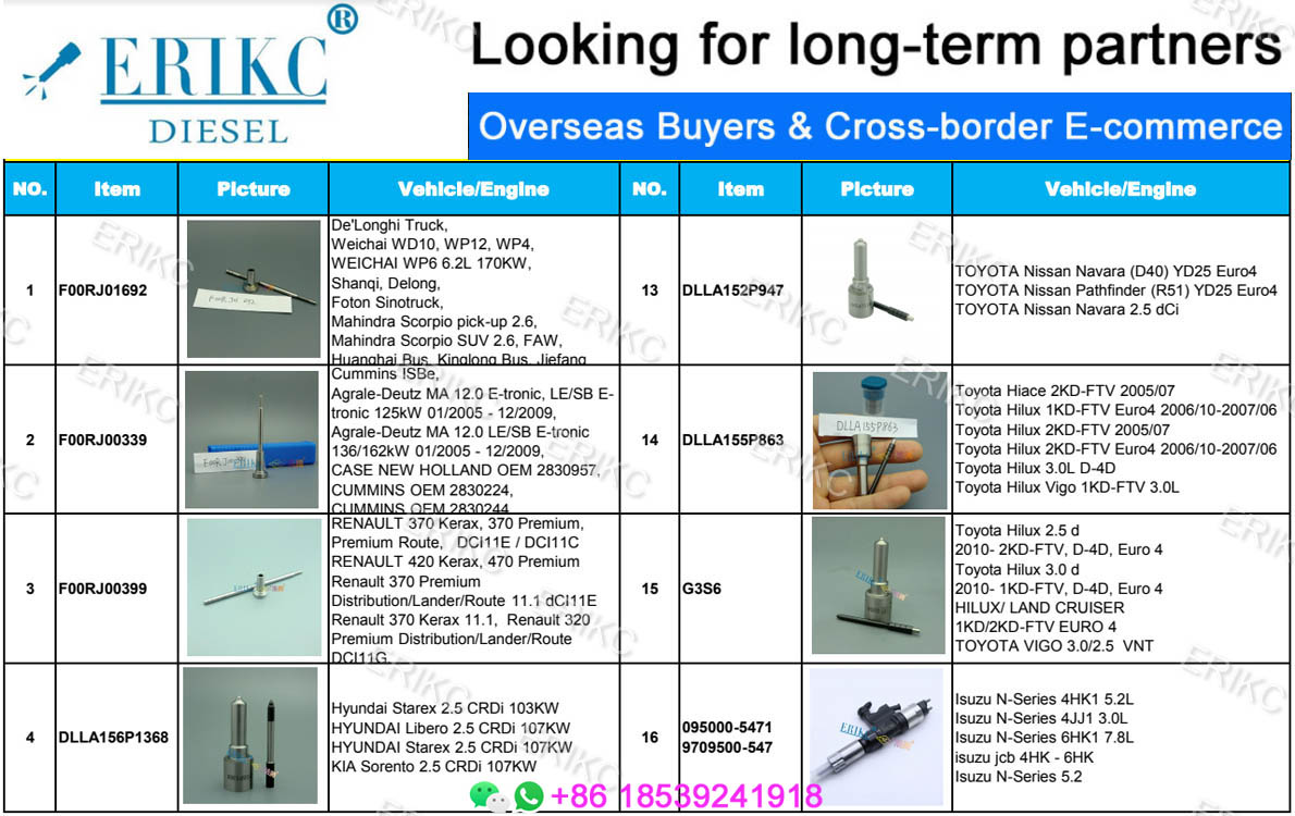 喷油器阀板ERIKCSF03507#