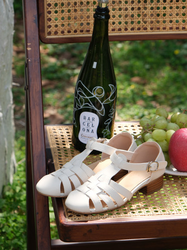 好在罗马鞋真小牛皮小码