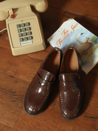 方跟乐福鞋复古经典小众耐看