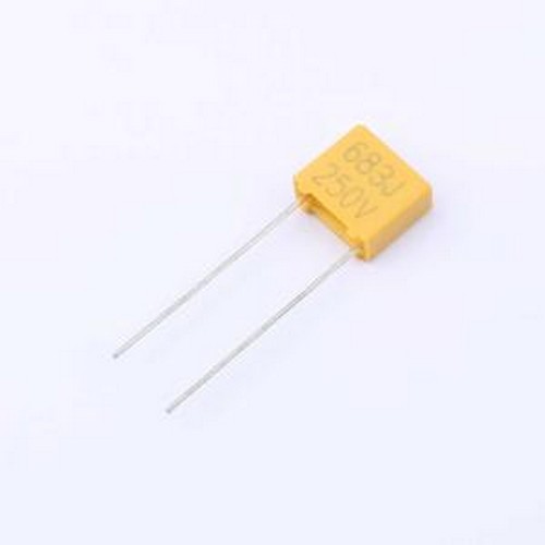 C352E683KB3L230A10 聚丙烯膜电容(CBB) 68nF 250V 插件,P=7.5mm