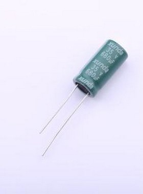 TM6871VMF207RB 直插铝电解电容 680uF ±20% 35V 插件,D10xL20mm
