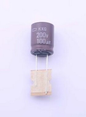 EKXG201ETD101ML20S 直插铝电解电容 100uF ±20% 200V 插件,D16x