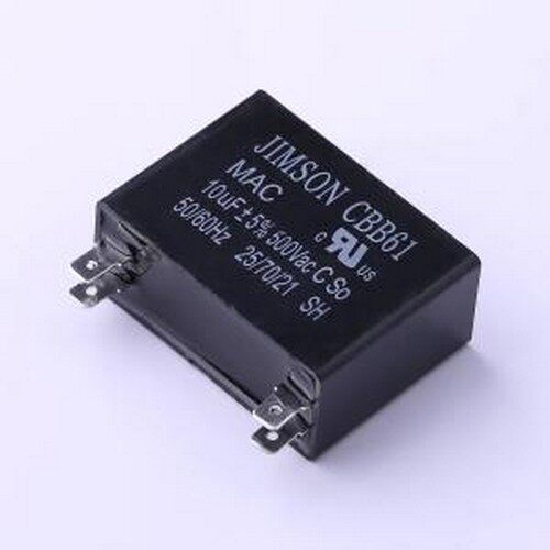 MAC106J500A01 聚丙烯膜电容(CBB) 10uF ±5% 500V 插件