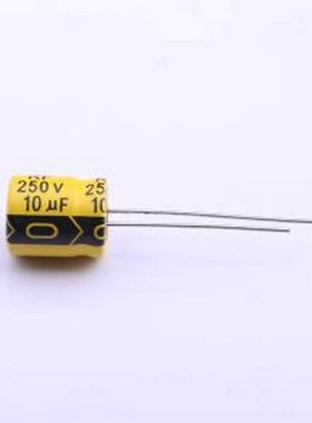 ECRF1012100M251P00 直插铝电解电容 10uF ±20% 250V 插件,D10xL