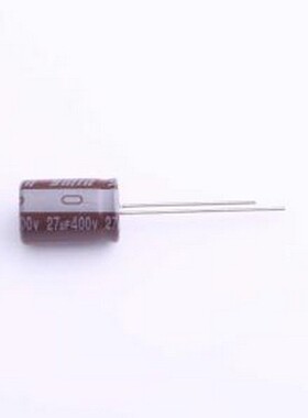 KCXE1502G270MF 直插铝电解电容 27uF ±20% 400V 插件,D10xL15mm