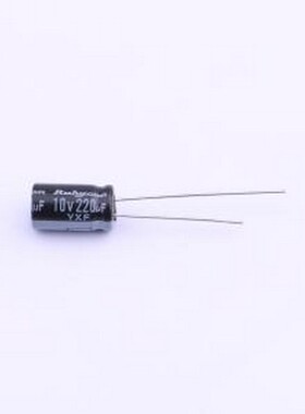10YXF220MFFC6.3X11 直插铝电解电容 220uF ±20% 10V 插件,D6.3x