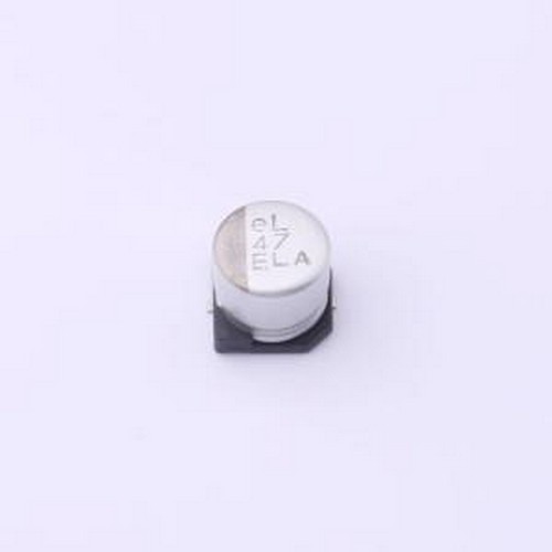 EMLA250ARA470MF61G 贴片型铝电解电容 47uF ±20% 25V SMD,D6.3x