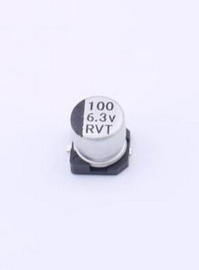 RVT0J101M0505 贴片型铝电解电容 100uF ±20% 6.3V SMD,D5xL5.4m
