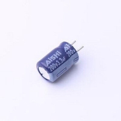 EGW2DM3R3E09C33TS3 直插铝电解电容 3.3uF ±20% 200V 插件