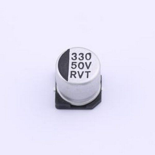 RVT1H331M1010 贴片型铝电解电容 330uF ±20% 50V SMD,D10xL10.5