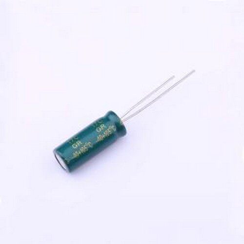 GR108M010F20RR0VL4FP0 直插铝电解电容 1000uF ±20% 10V 绿 插