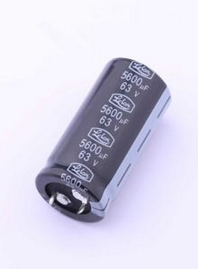 LSM562M1J--A2550 牛角型电解电容 5600uF ±20% 63V 插件,D25xL5