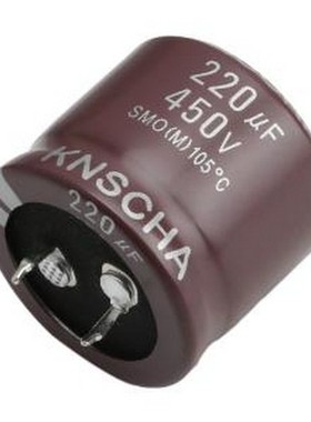 152EC0332 牛角型电解电容 220uF ±20% 450V 插件,D30xL25mm