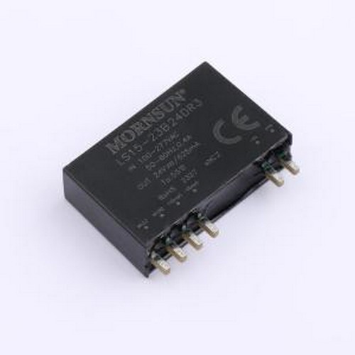 LS15-23B24DR3 电源模块 LS15-23B24DR3 SIP,33.4x9.7mm