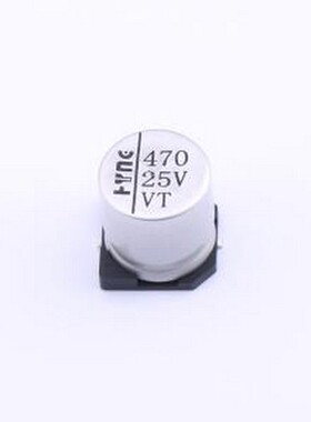 HY1E471MC100105MEO 贴片型铝电解电容 470uF ±20% 25V SMD,D10x