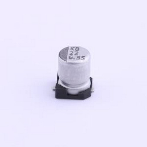 VES220M0JTR-0405 贴片型铝电解电容 22uF ±20% 6.3V SMD,D4xL5. 电子元器件市场 电容器 原图主图