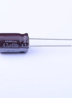 UPB2W4R7MPDAZX 直插铝电解电容 4.7uF ±20% 450V 插件,D10xL16m