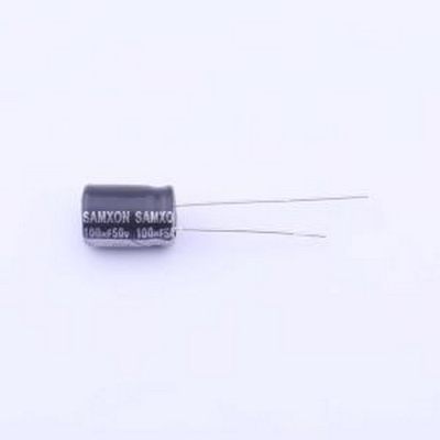 EGT107M1HF12RR 直插铝电解电容 100uF ±20% 50V 插件,D8xL12mm