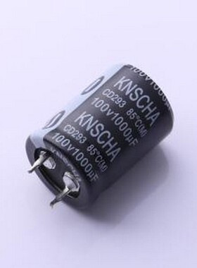 CD2931000UF100V167 牛角型电解电容 1000uF ±20% 100V 插件,D22