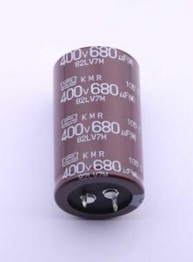 EKMR401VSN681MR50S 牛角型电解电容 680uF ±20% 400V 插件,D30x