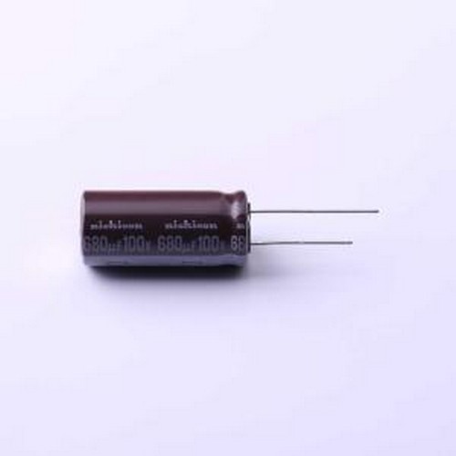 UPW2A681MHD 直插铝电解电容 680uF ±20% 100V 插件,D16xL35.5mm
