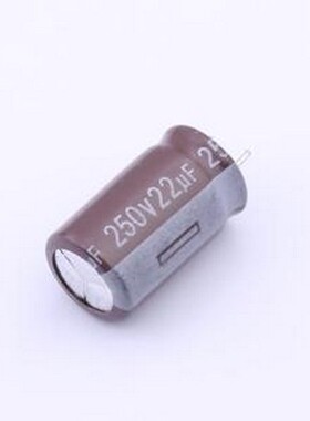 EGS2EM220G16C30T 直插铝电解电容 22uF ±20% 250V 插件,D10xL16