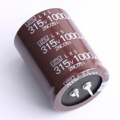 ELXS3B1VSN102MA45S 牛角型电解电容 1000uF ±20% 315V 插件