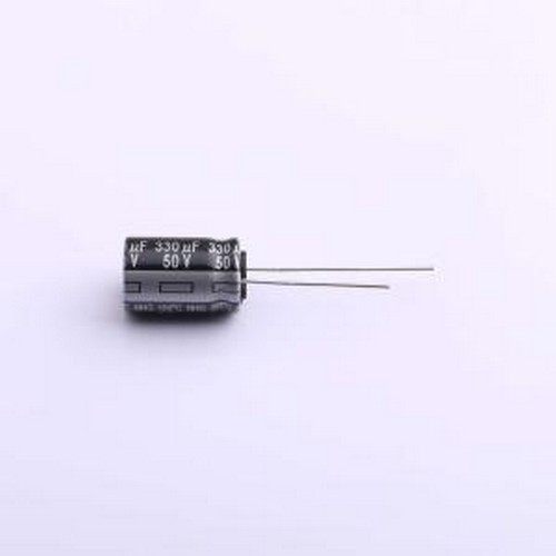 ECA1HHG331 直插铝电解电容 330uF ±20% 50V 插件,D10xL16mm