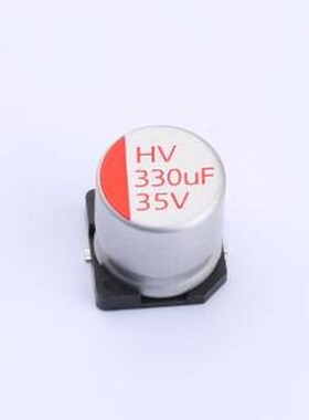 HV1V337M1010PZ 固态电容 330uF ±20% 35V SMD,D10xL10mm