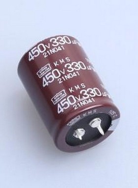 EKMS451VSN331MR40S 牛角型电解电容 330uF ±20% 450V 插件,D30x
