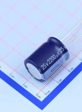 ERJ1EM222L20OT 直插铝电解电容 2200uF ±20% 25V 插件,D16xL20m