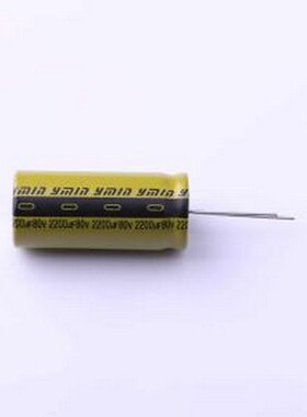 LKMJ4001K222MF 直插铝电解电容 2200uF ±20% 80V 插件,D18xL40m