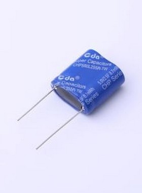 CHP5R0L255R-TW 超级电容器 2.5F 0%~+100% 5V 插件,10x20mm
