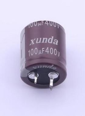 HP1072GMQ255RB 牛角型电解电容 100uF ±20% 400V 插件,D22xL25m